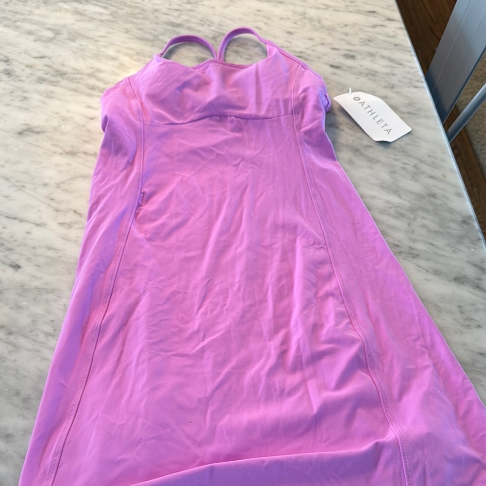 Athleta Pink Athletic Dress